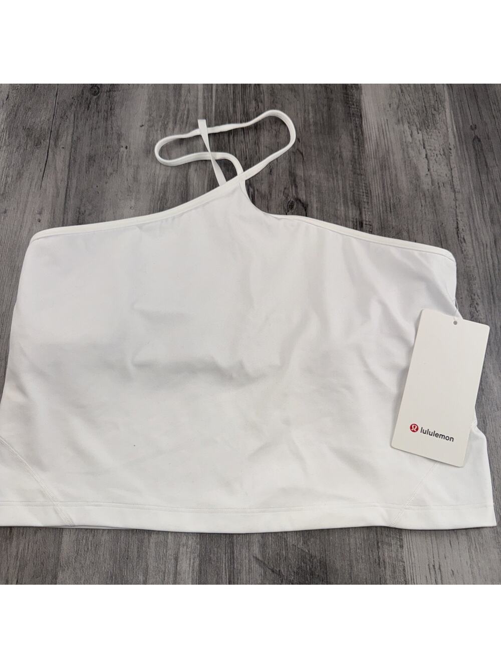 Lululemon Align T Strap Tank Size 14 NWT White